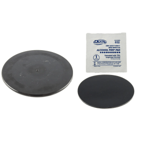 RAM® zwarte 3,5" schijf voor zuignappen